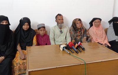 রাজনগর ইউপি চেয়ারম্যানের বিরুদ্ধে সংবাদ সম্মেলন