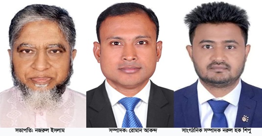 সাংবাদিক শাহজাহান কমর স্মৃতি সংসদের নেতৃত্বে নজরুল-রোমান-শিপু