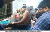 নড়িয়া থানায় ছাত্রদল নেতার হামলায় পুলিশ অফিস ভাংচুরসহ পুলিশ সদস্য আহত