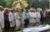ভেদরগঞ্জে সন্ত্রাসী হামলায় নিহত ইয়াশিনের দাফন সম্পন্ন